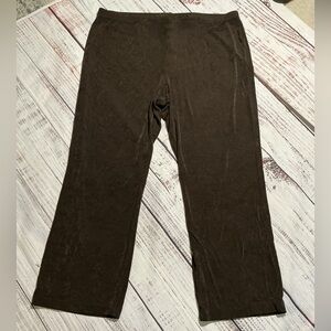 Chico’s Travelers Brown pants. Size 16/18P.